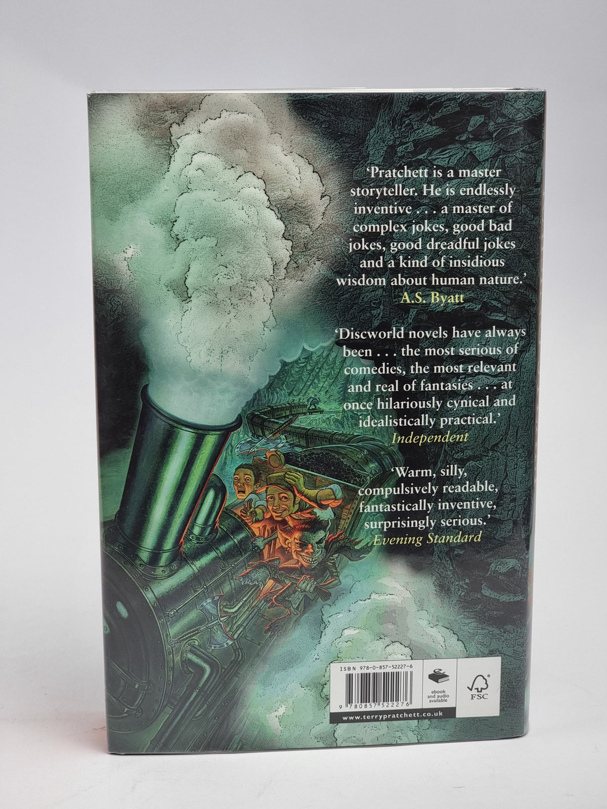 Raising Steam, Terry Pratchett — 1st Edition
