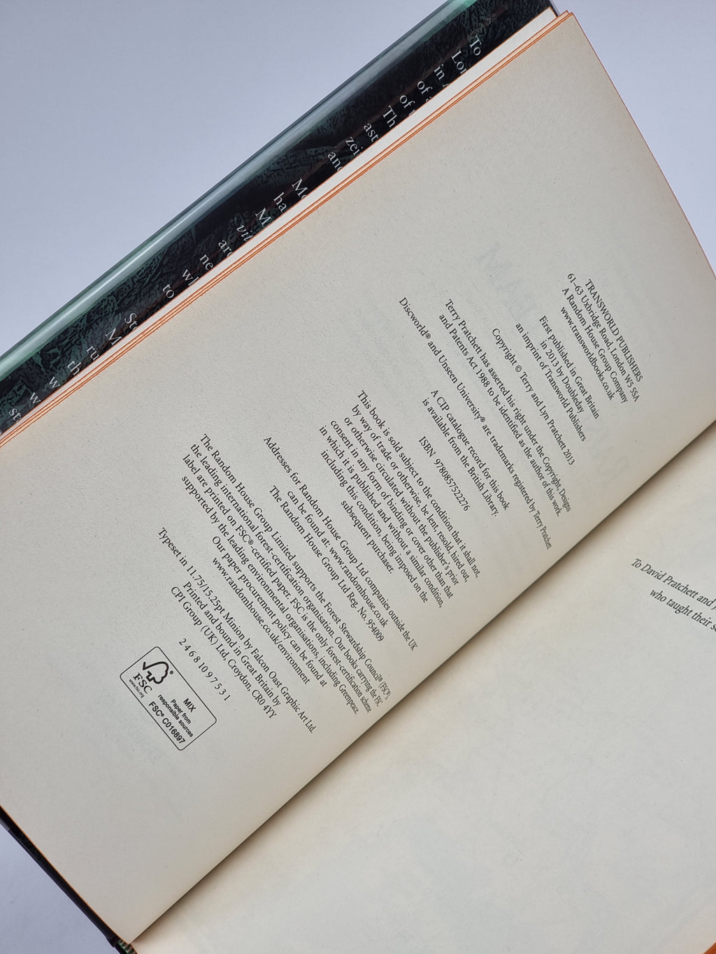 Raising Steam, Terry Pratchett — 1st Edition