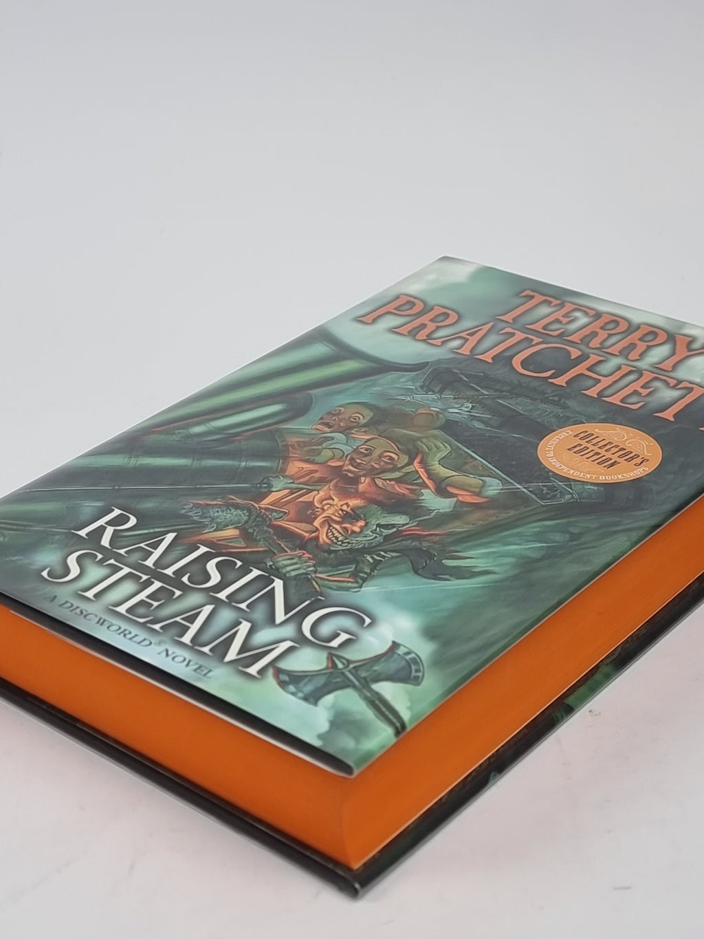 Raising Steam, Terry Pratchett — 1st Edition