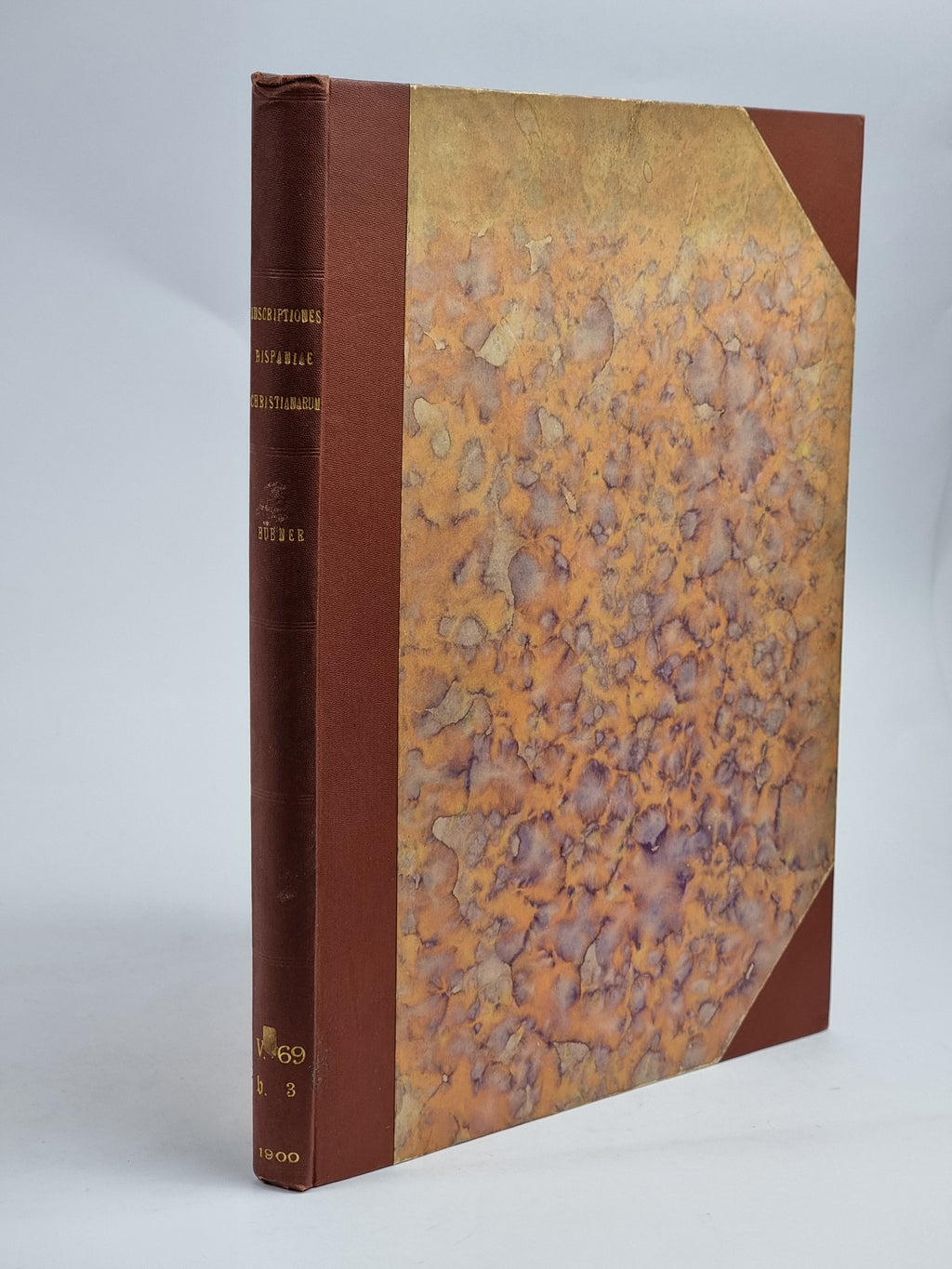 Inscriptionum Hispaniae Christianarum Supplementum, Aemilius Hübner — 1st Ed