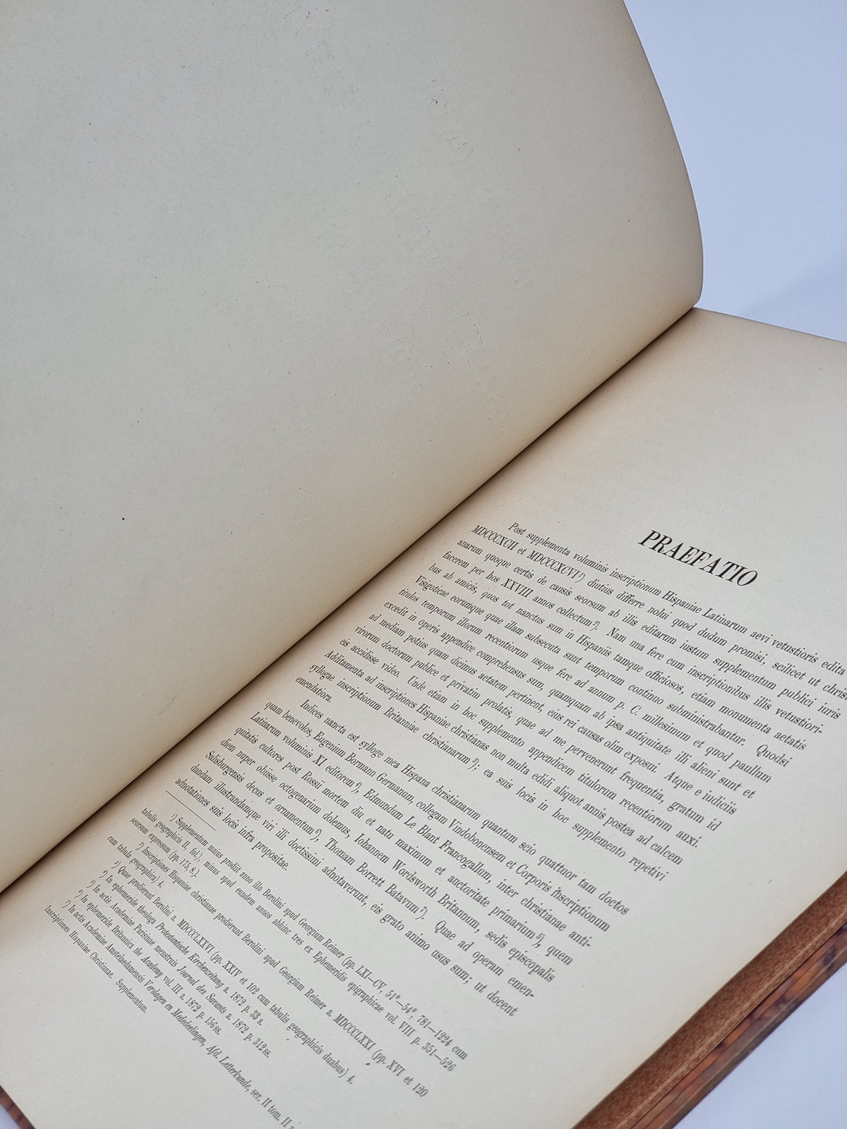 Inscriptionum Hispaniae Christianarum Supplementum, Aemilius Hübner — 1st Ed