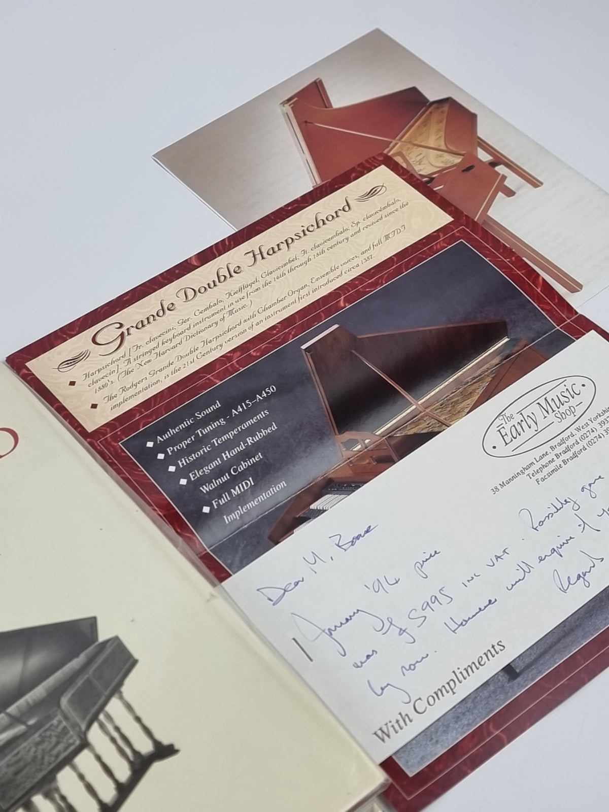 Modern Harpsichord Makers, John Paul — 1st Edition