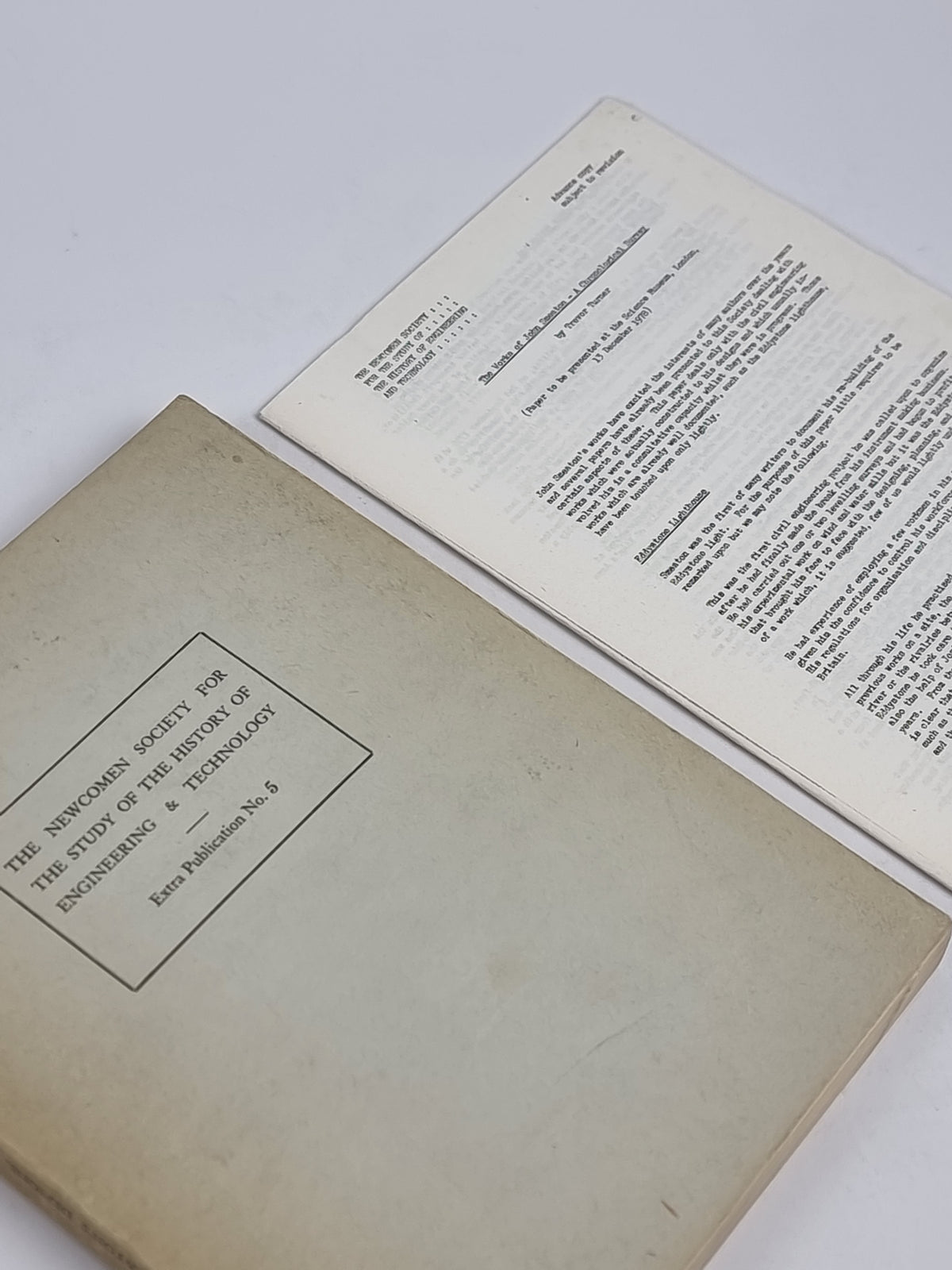 A Catalogue of the Civil and Mechanical Engineering Designs
