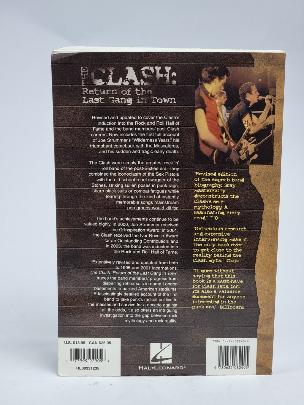 The Clash: Return of the Last Gang in Town, Marcus Gray