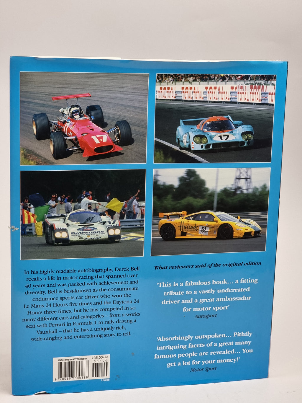 Derek Bell My Racing Life, Derek Bell & Alan Henry — 2nd Edition