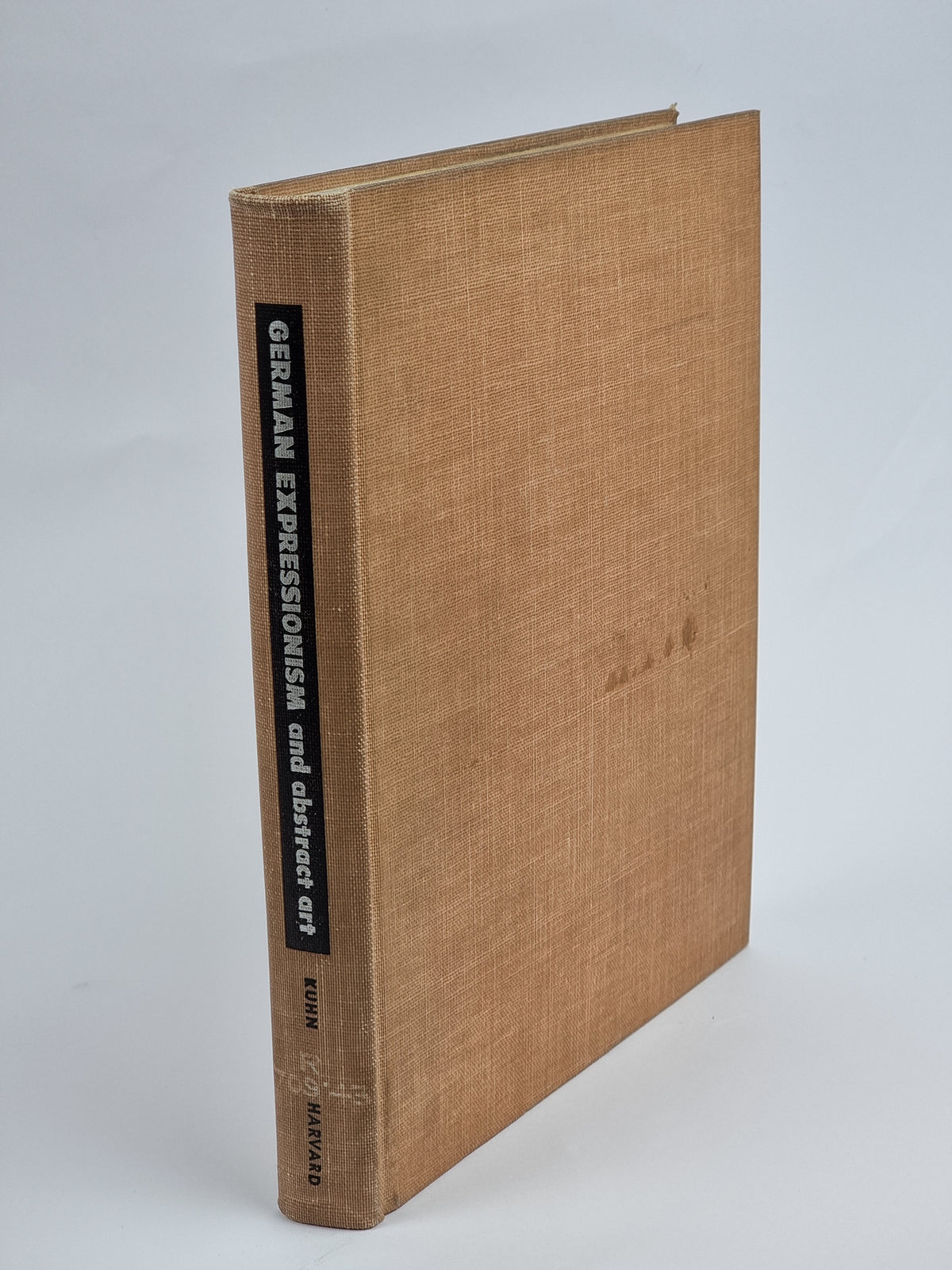 German Expressionism and Abstract Art, Charles L. Kuhn — 1st Ed