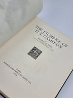 The Etchings of D. Y. Cameron, Arthur M. Hind — 1st Edition