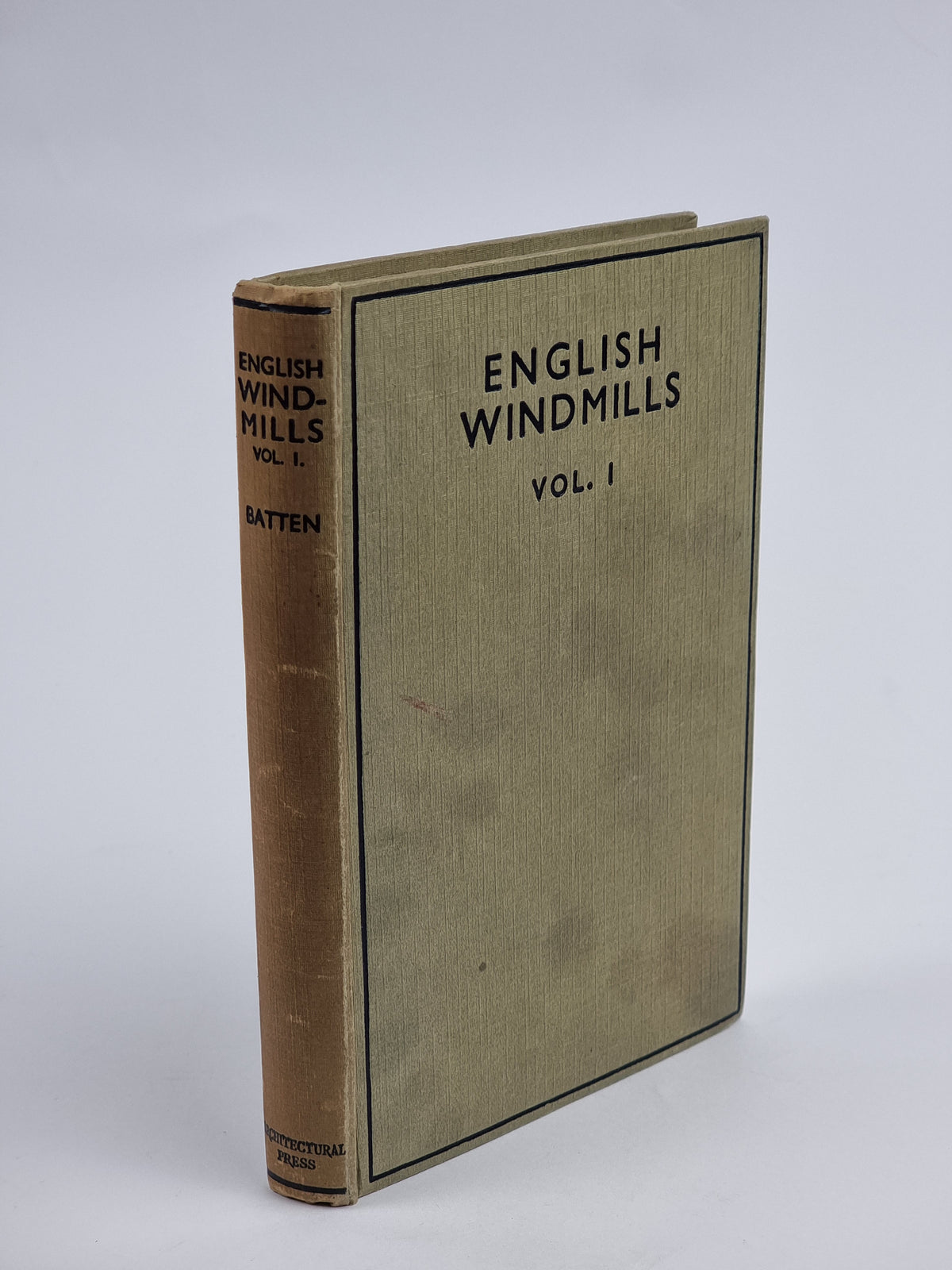 English Windmills Vol. I, M. I. Batten — 1st Edition