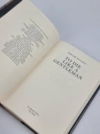 To Die Like a Gentleman, Bernard Bastable — 1st Edition