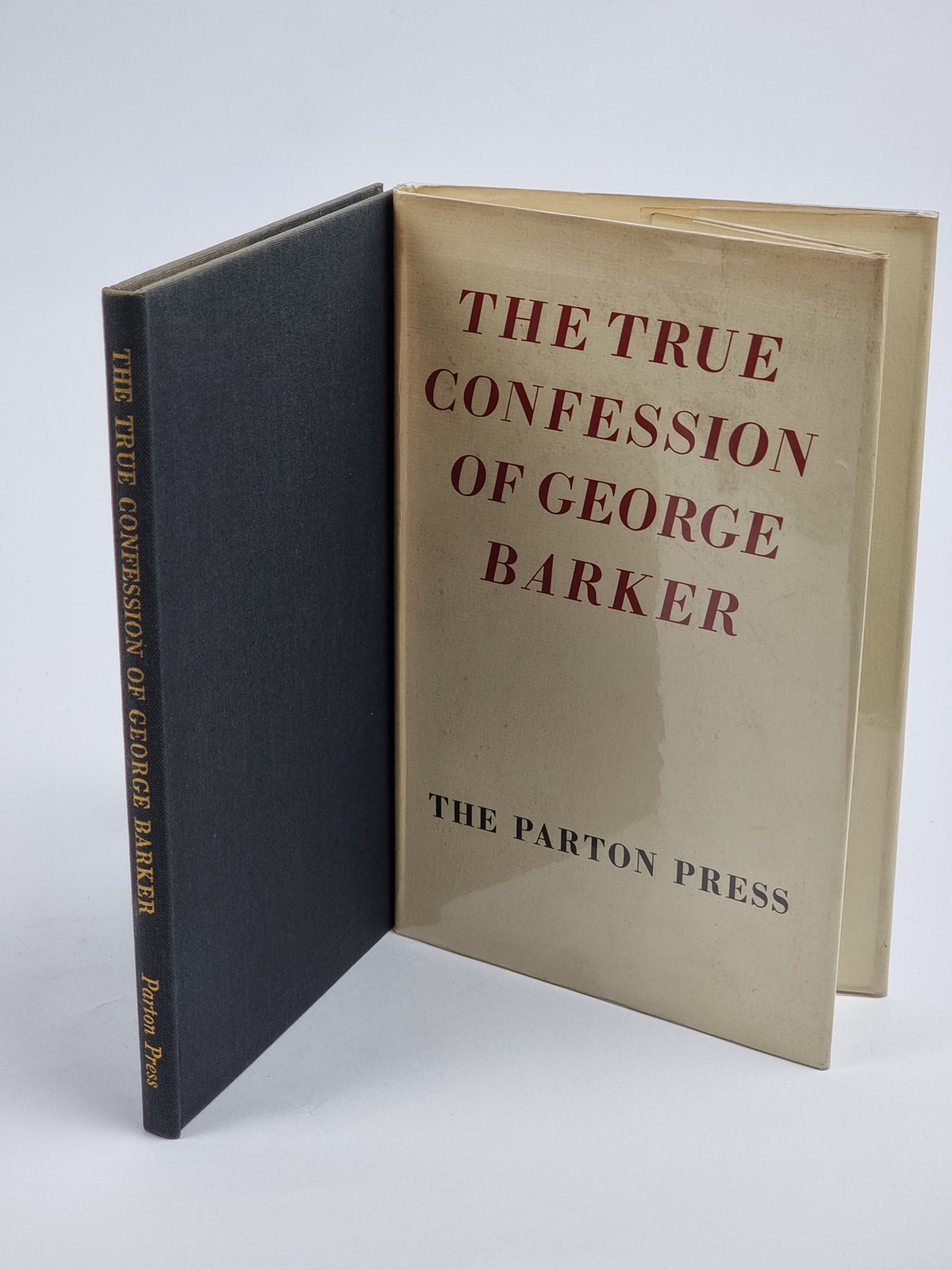 The True Confession of George Barker, George Barker