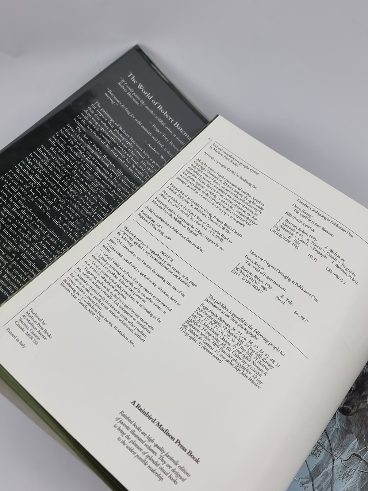 The World of Robert Bateman, Ramsay Derry — 1st Edition