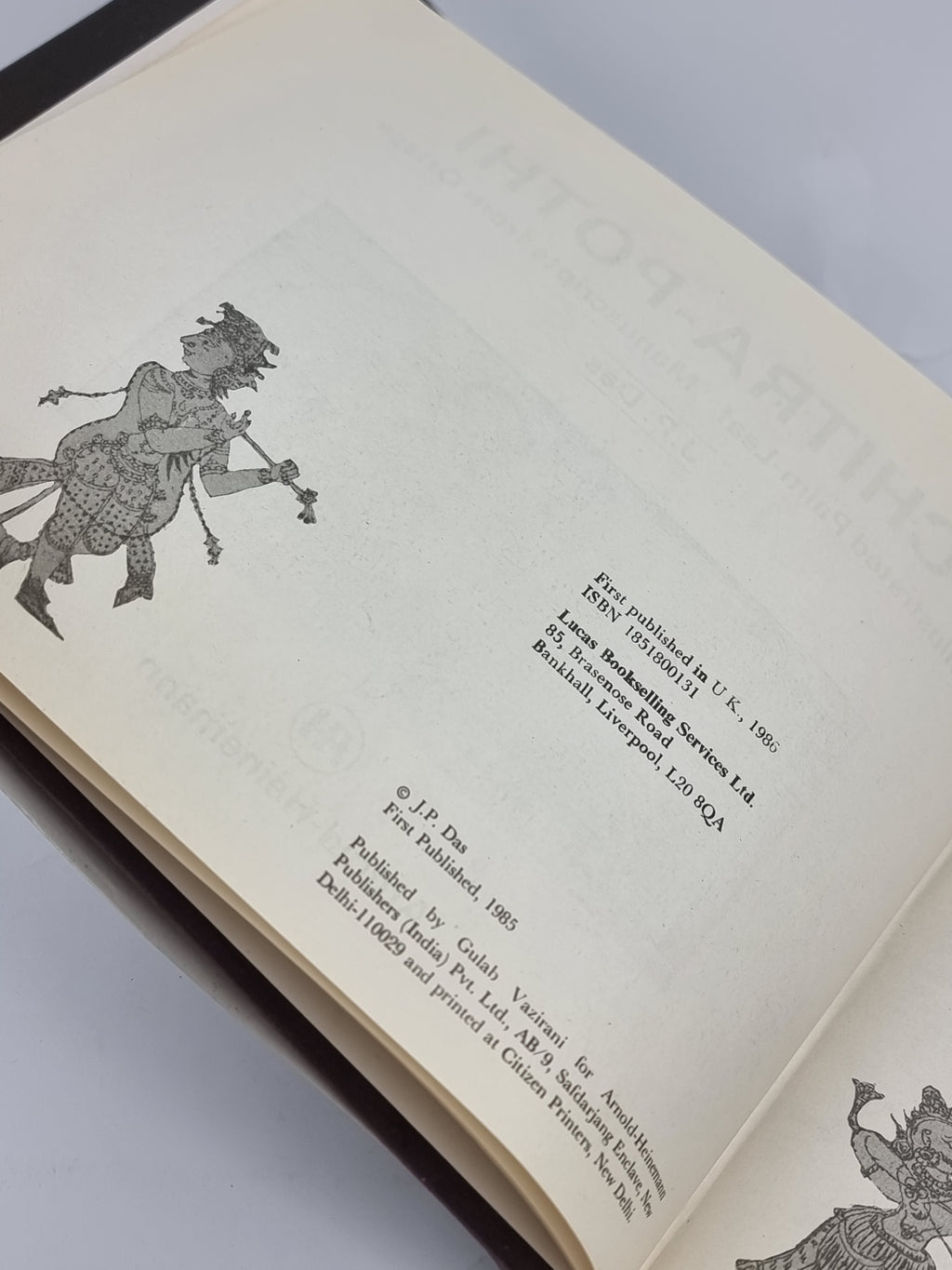 Chitra-Pothi Illustrated Palm-Leaf Manuscripts from Orissa, J.P. Das
