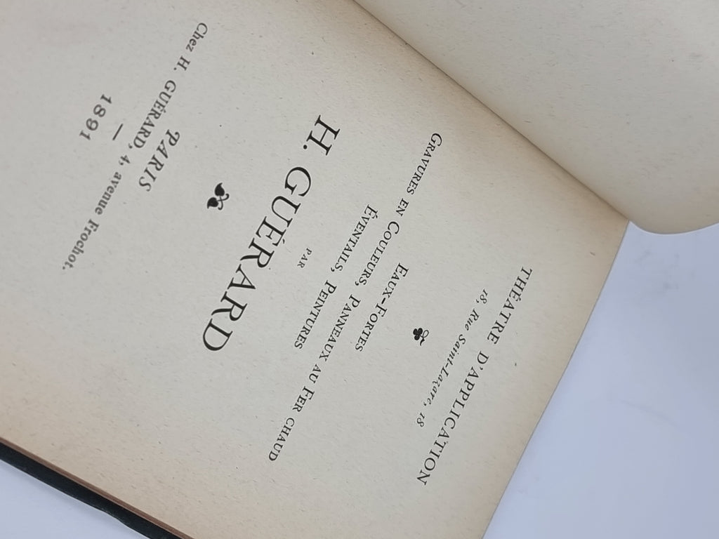 Exposition H. Guérard, Henri Guérard — 1st Edition