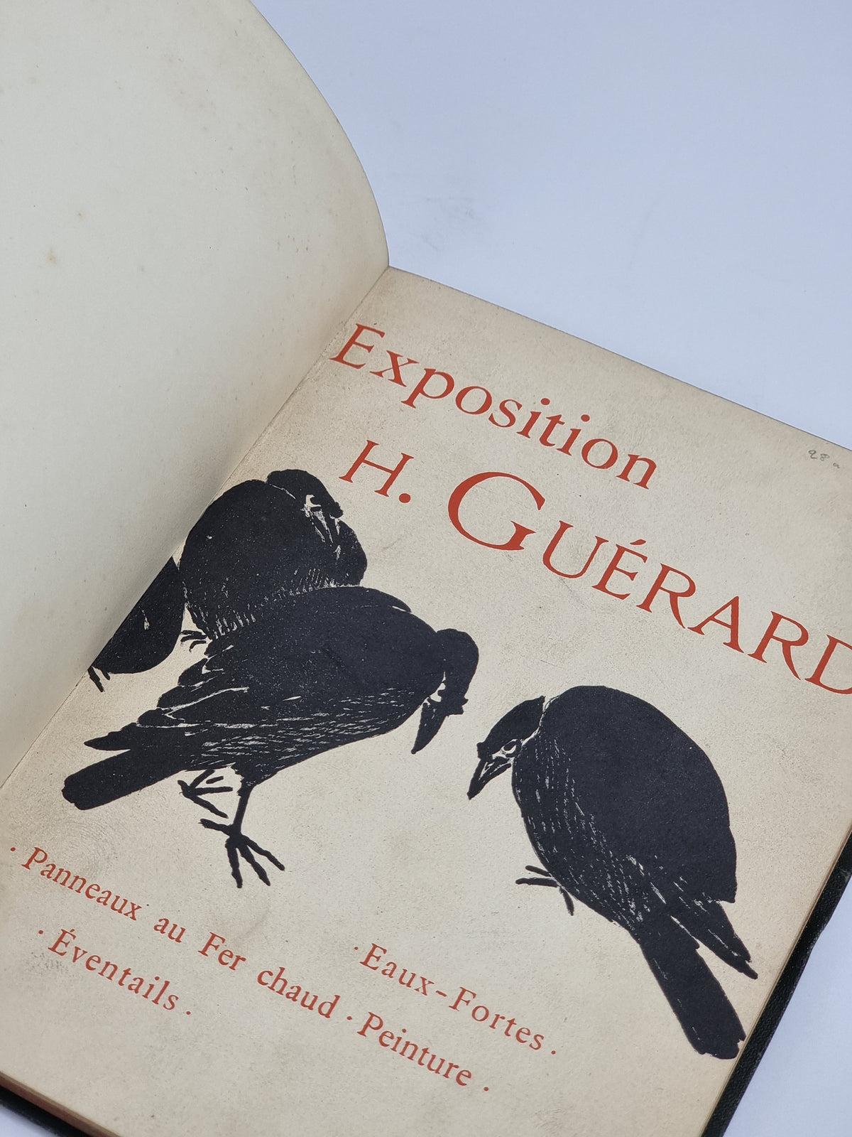 Exposition H. Guérard, Henri Guérard — 1st Edition