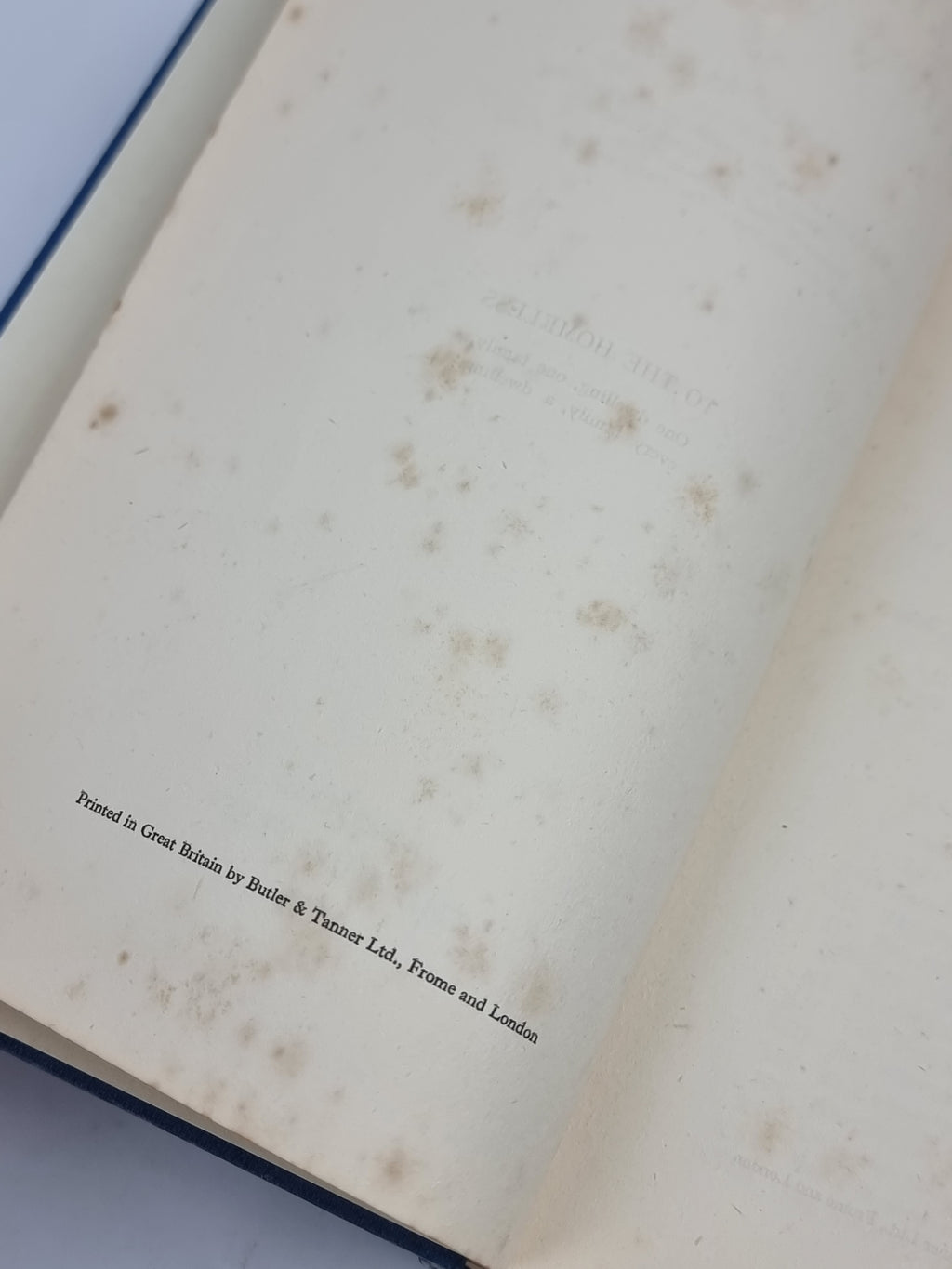 The Slum: Its Story and Solution, Harry Barnes — 2nd Edition