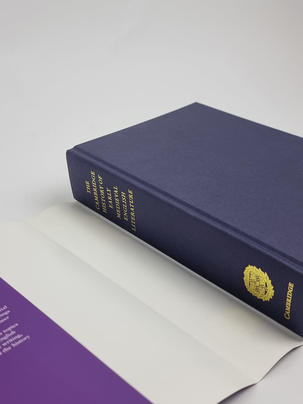 The Cambridge History of Early Medieval English Literature, Clare A. Lees