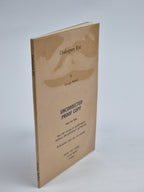 Dialogues Etc, George Barker — 1st Edition (Proof Copy)