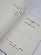 Dialogues Etc, George Barker — 1st Edition (Proof Copy)