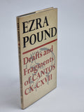 Drafts & Fragments of Cantos CX-CXVII, Ezra Pound — 1st Ed