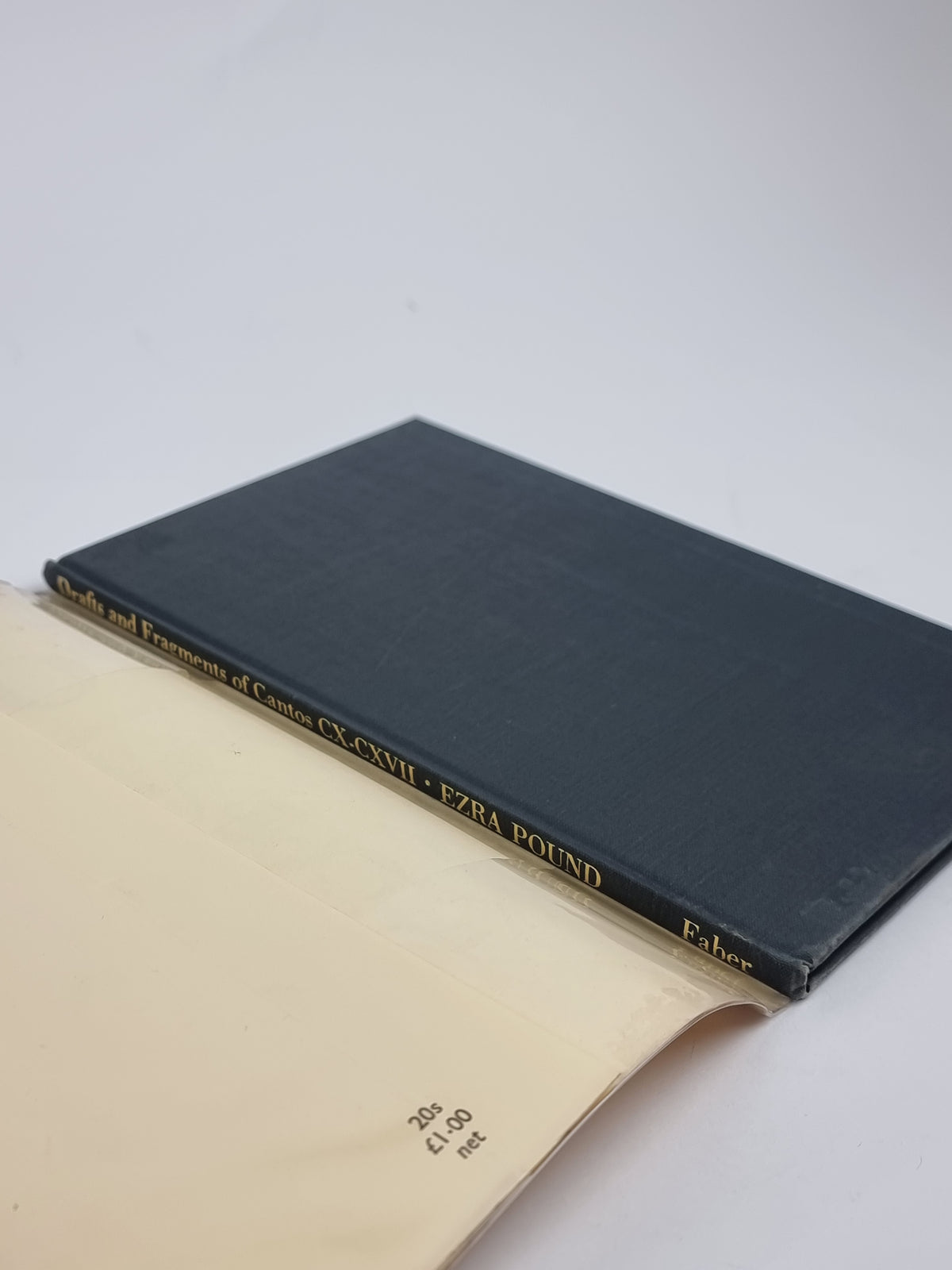 Drafts & Fragments of Cantos CX-CXVII, Ezra Pound — 1st Ed