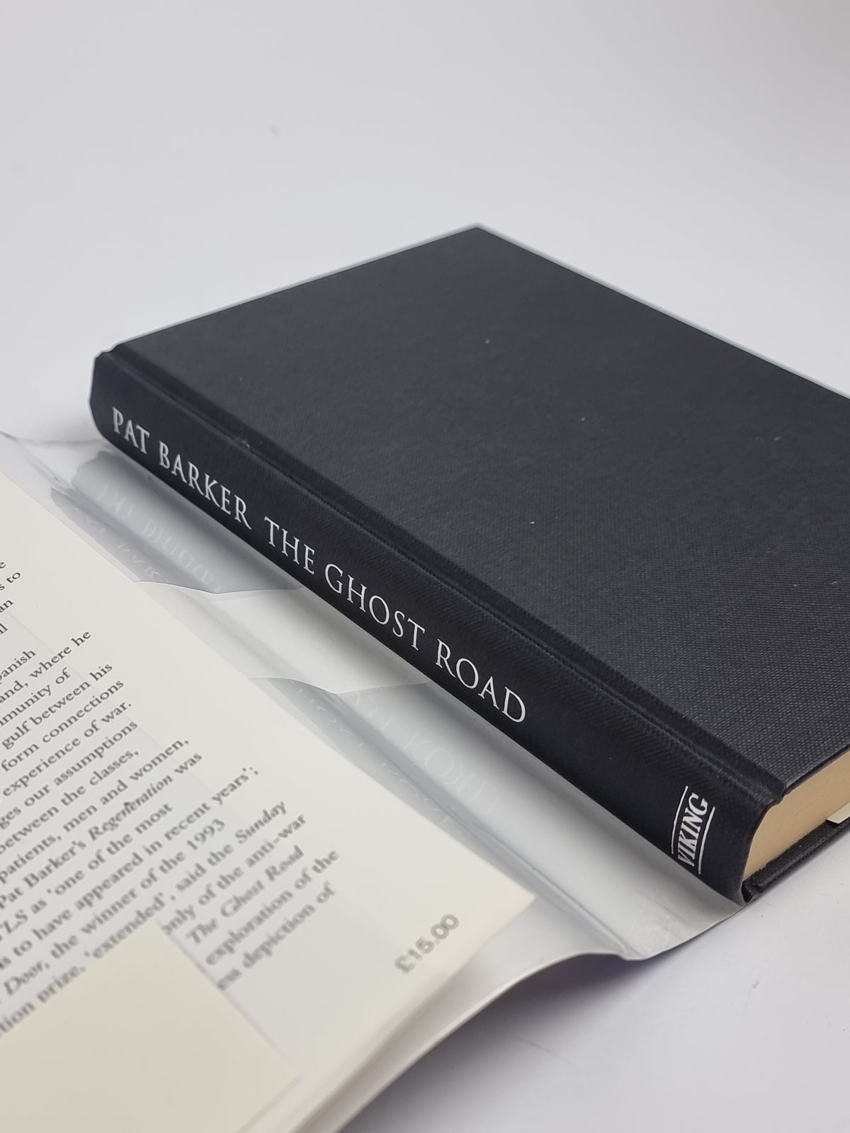 The Ghost Road, Pat Barker — 1st Edition, Signed