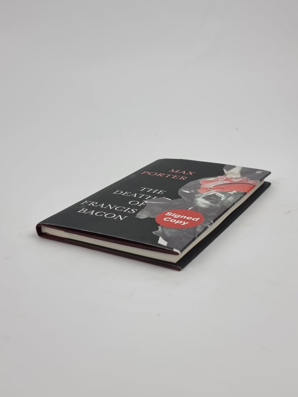 The Death of Francis Bacon, Max Porter — 1st Edition, Signed
