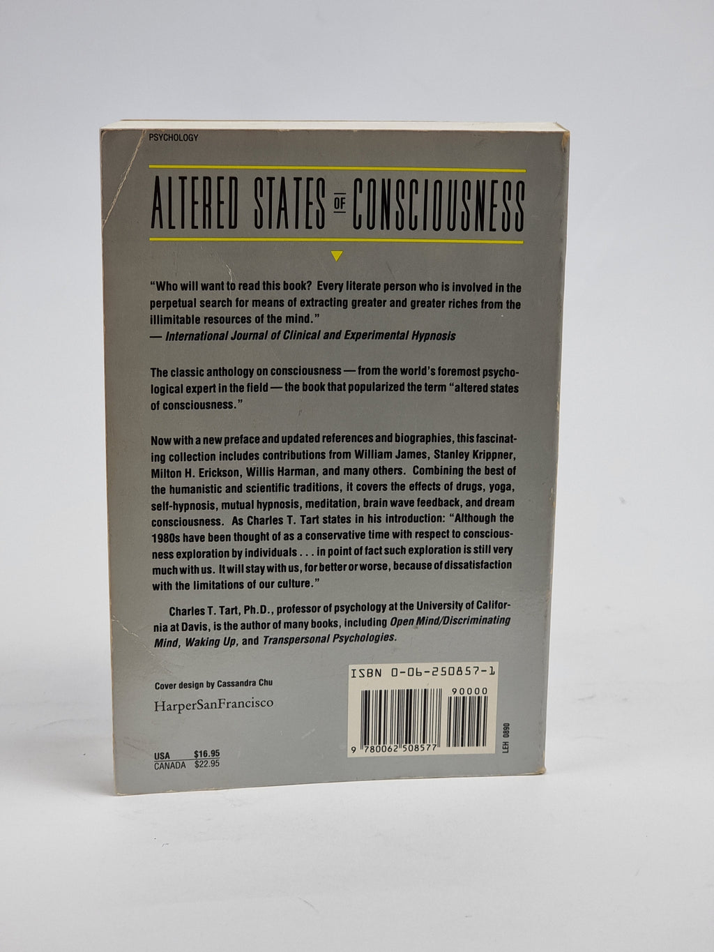 Altered States of Consciousness, Charles T. Tart — 3rd Edition