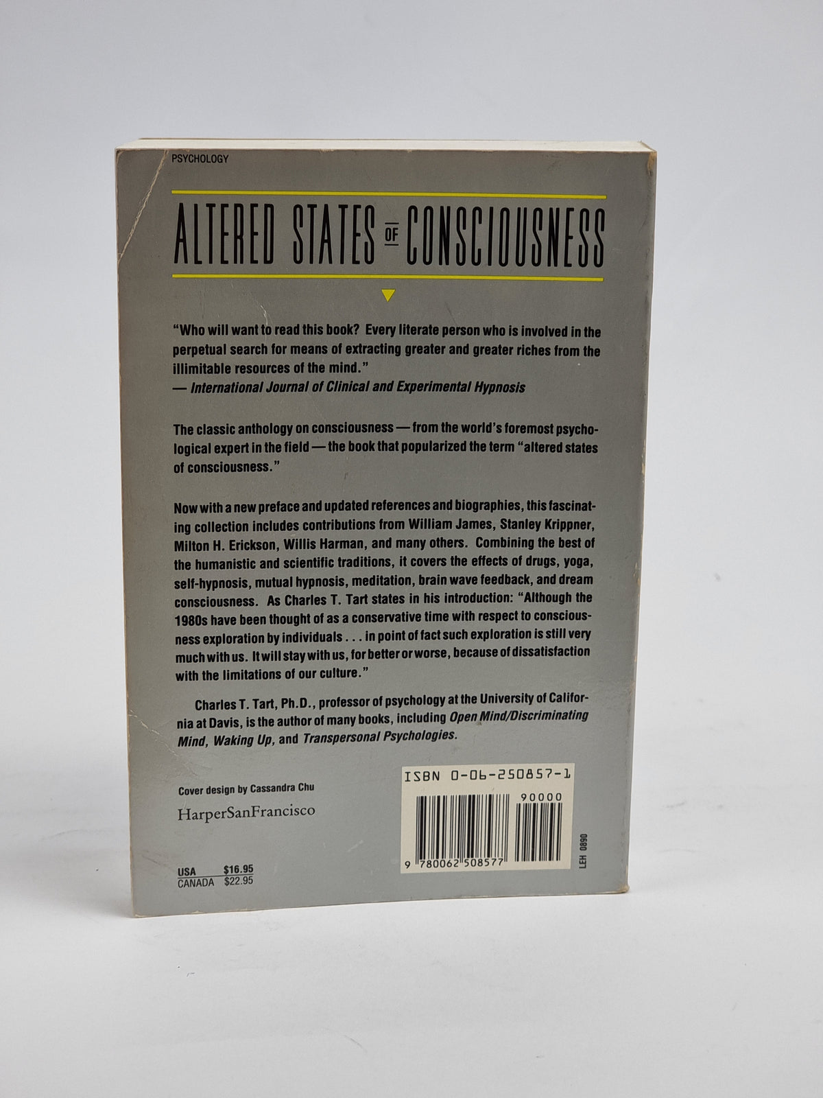 Altered States of Consciousness, Charles T. Tart — 3rd Edition