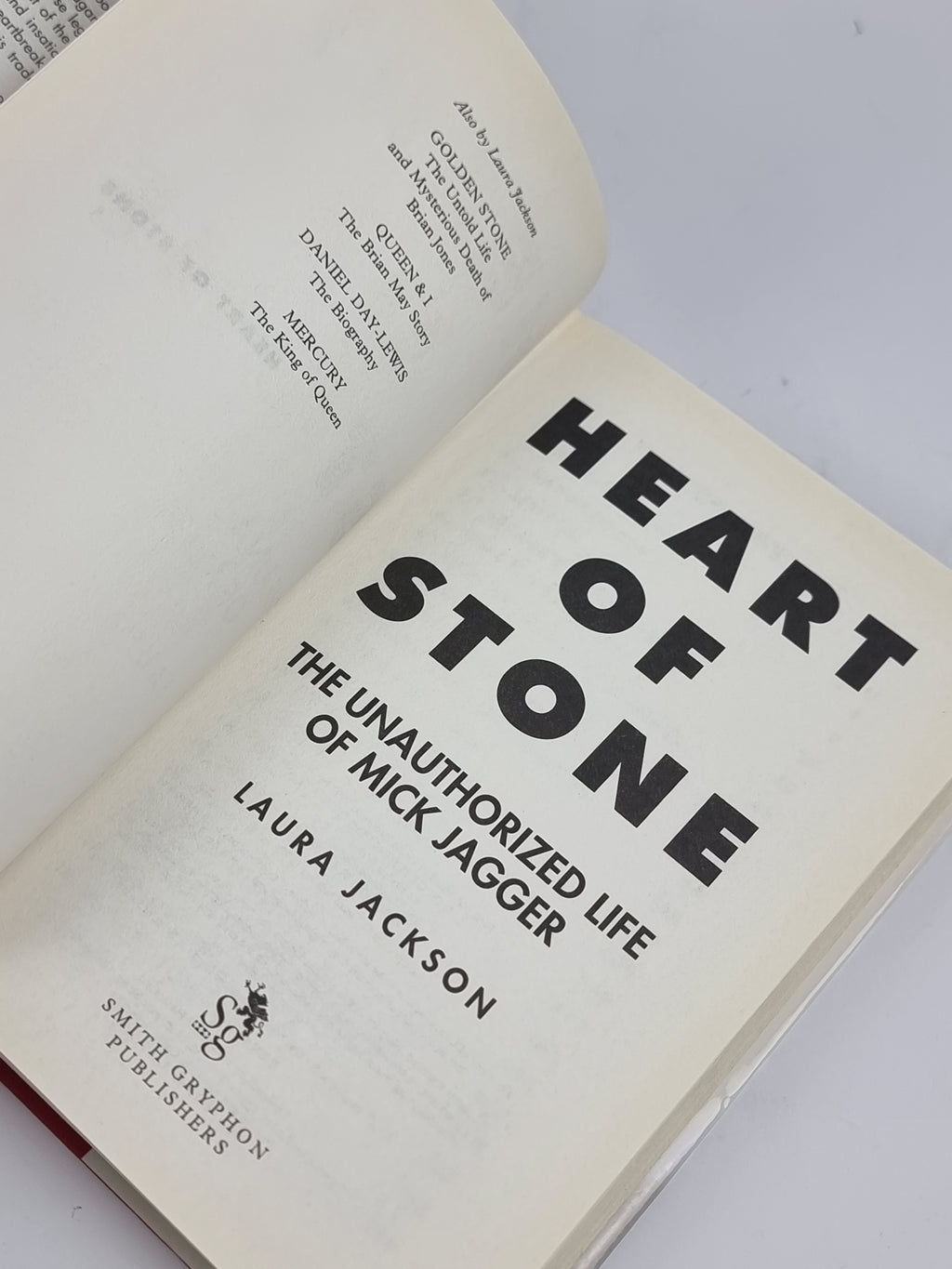 Heart of Stone: The Unauthorized Life of Mick Jagger, Laura Jackson