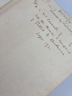 Mine Eyes to the Hills, Patrick R. Chalmers — 1st Edition, Signed