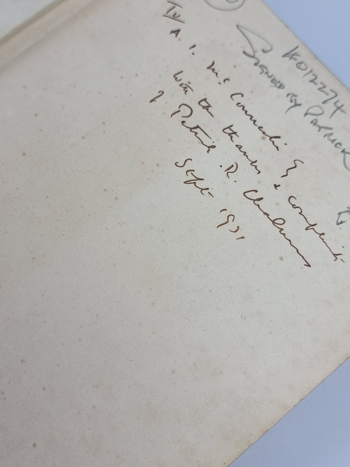 Mine Eyes to the Hills, Patrick R. Chalmers — 1st Edition, Signed