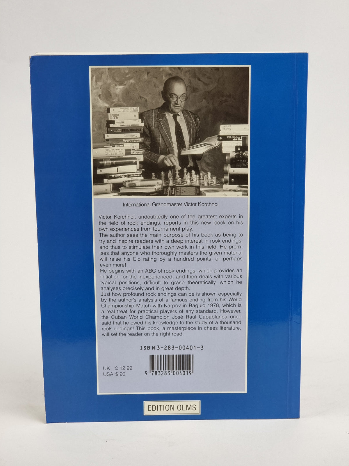 Practical Rook Endings, Victor Korchnoi — 1st Edition
