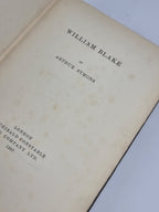 William Blake, Arthur Symons — 1st Edition
