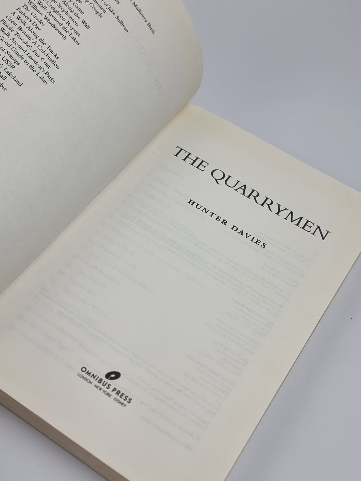 The Quarrymen, Hunter Davies — 1st Edition