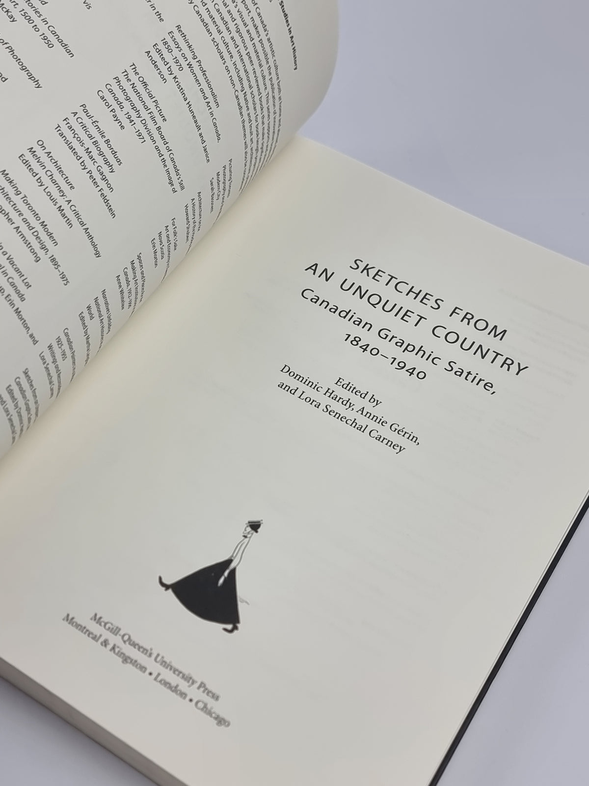 Sketches from an Unquiet Country: Canadian Graphic Satire 1840-1940