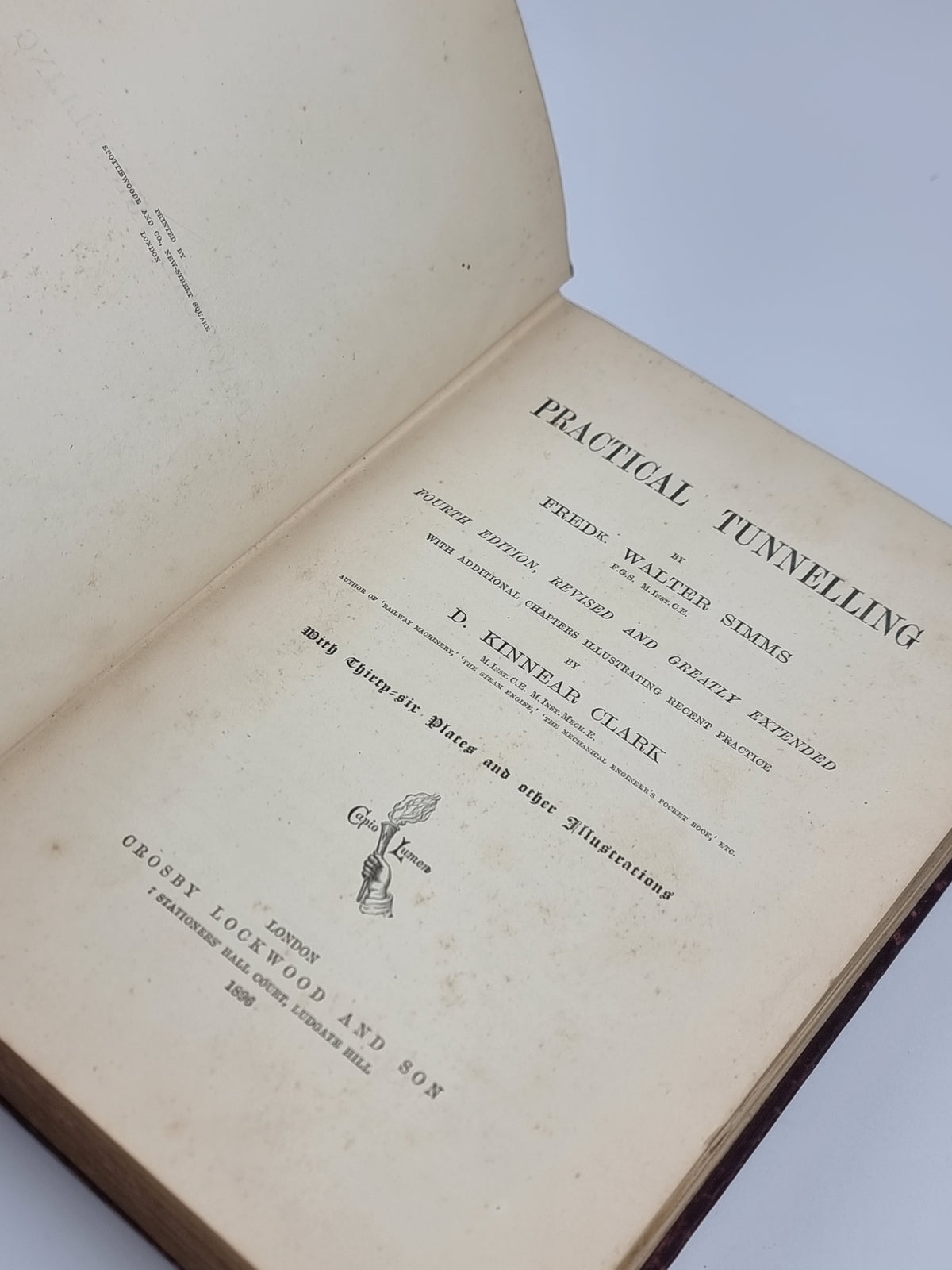 Practical Tunnelling, Frederick Walter Simms — 4th Edition