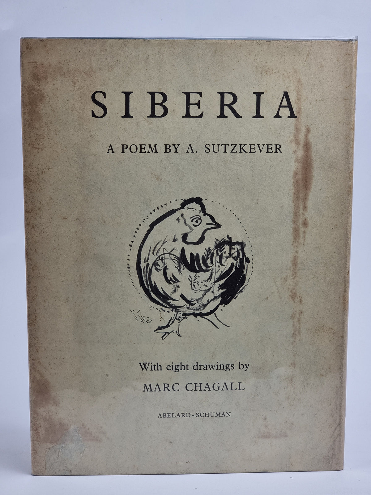 Siberia, Abraham Sutzkever — 1st Edition