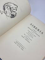 Siberia, Abraham Sutzkever — 1st Edition