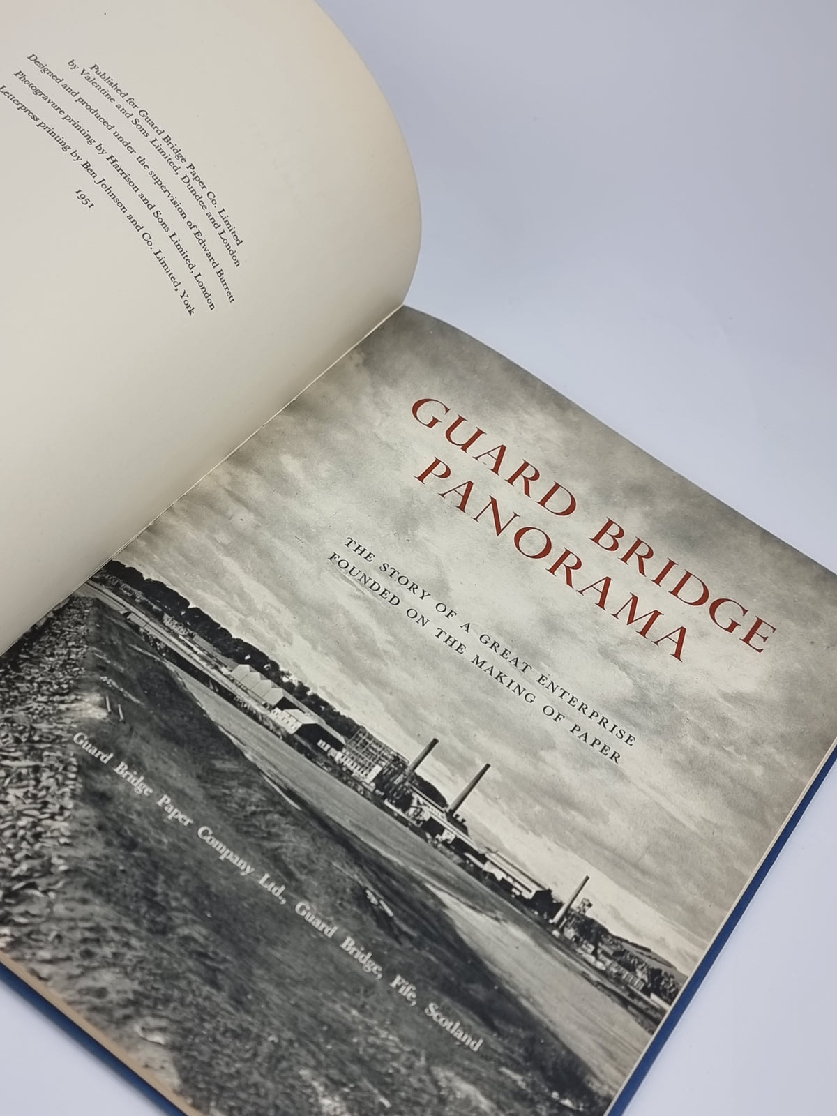 Guard Bridge Panorama, Guard Bridge Paper Co. Ltd. — 1st Ed