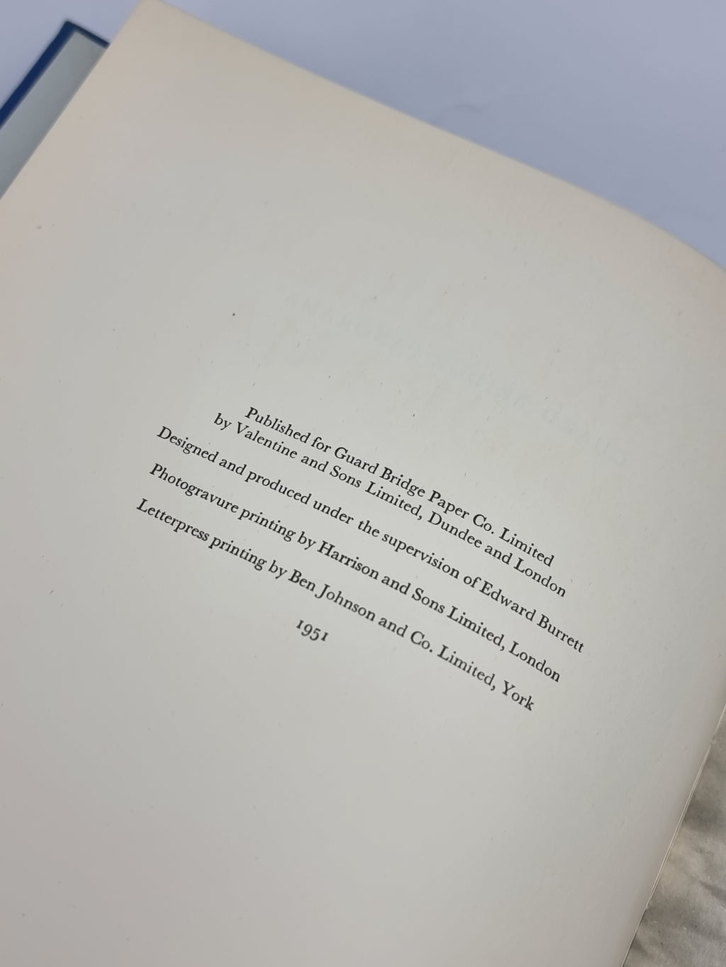 Guard Bridge Panorama, Guard Bridge Paper Co. Ltd. — 1st Ed