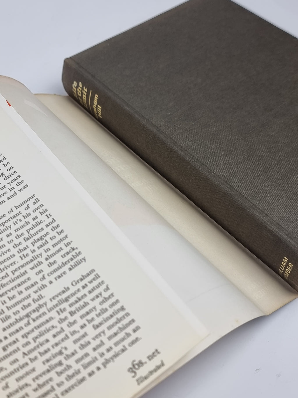 Life at the Limit, Graham Hill — 1st Edition