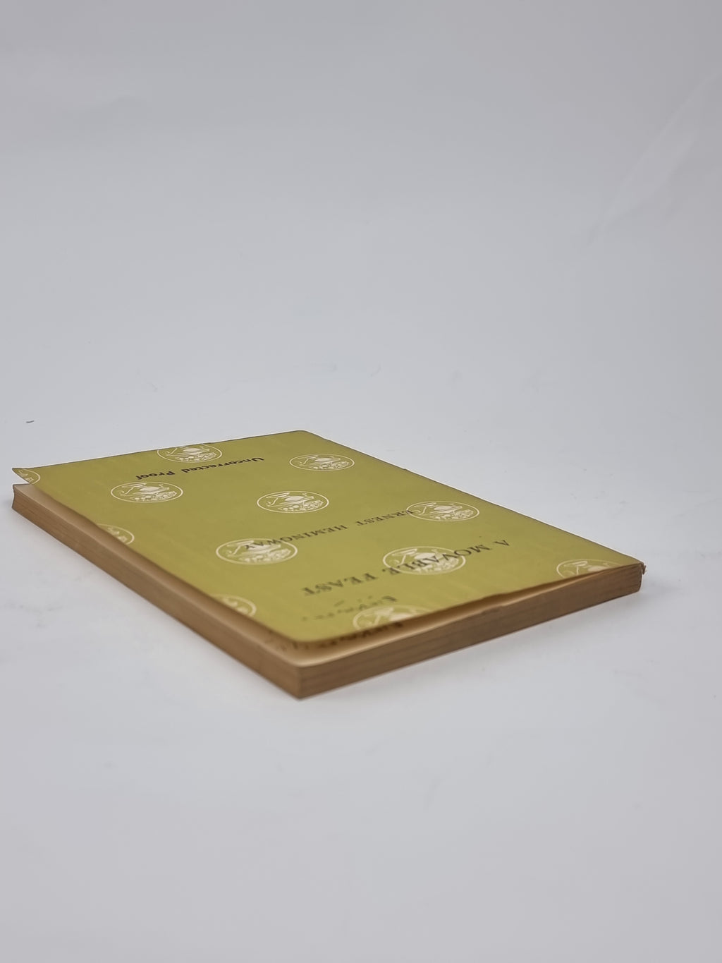 A Movable Feast, Ernest Hemingway — 1st Edition (Uncorrected Proof)