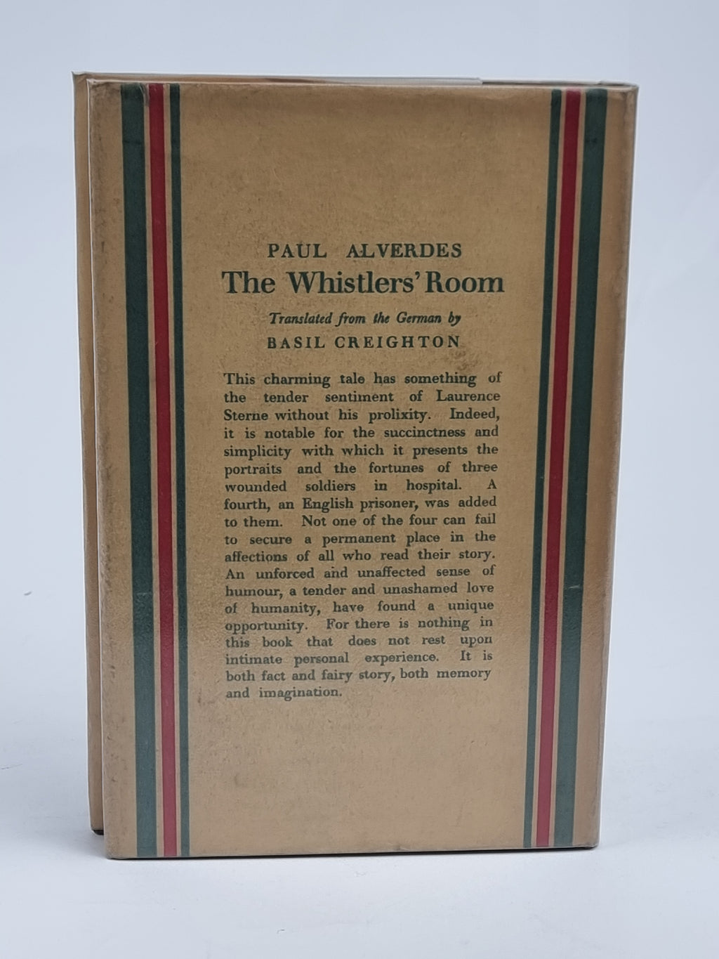 The Whistlers' Room, Paul Alverdes — 1st Edition
