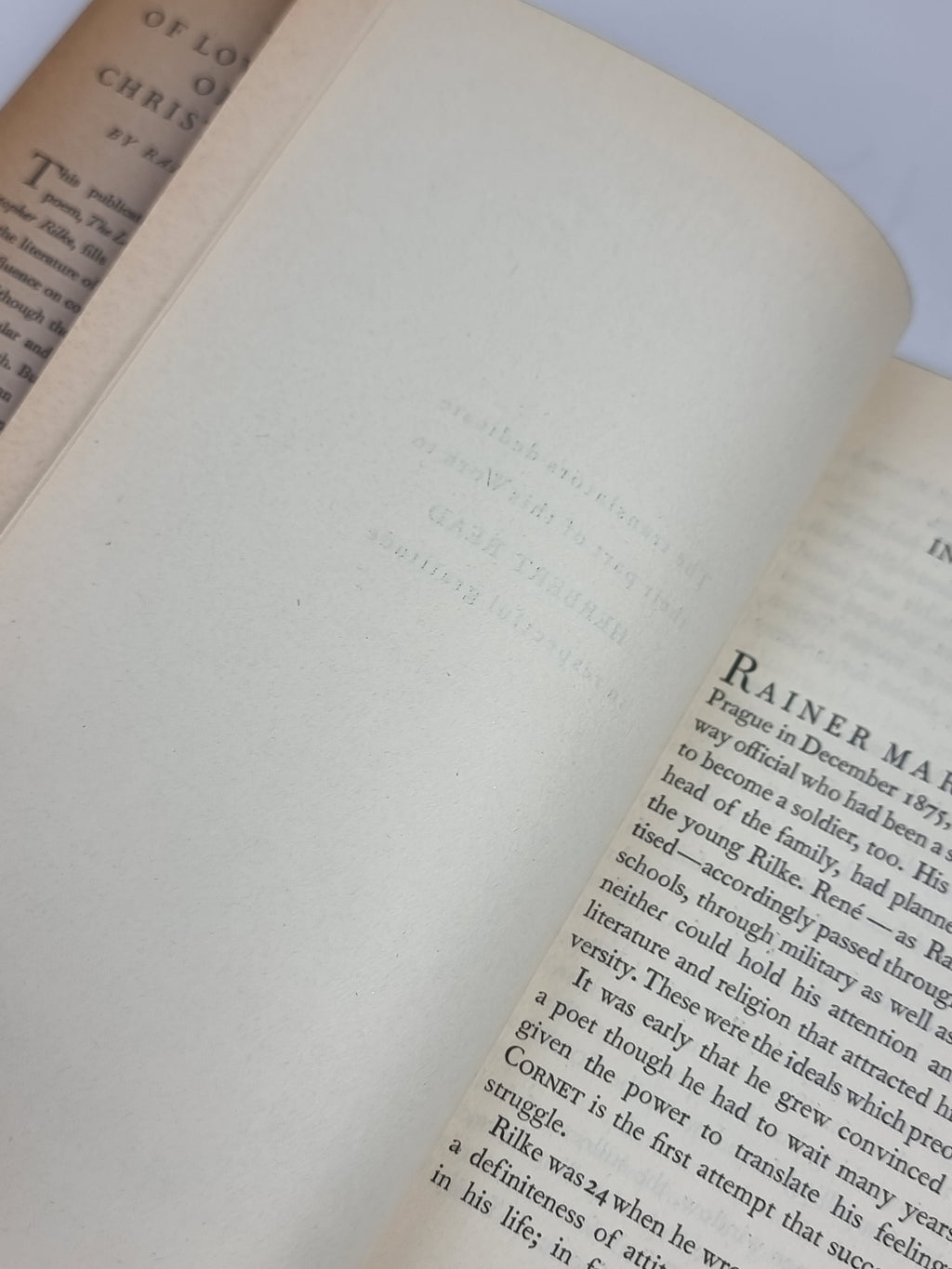 The Lay of Love and Death of Cornet Christopher Rilke — 1st Ed