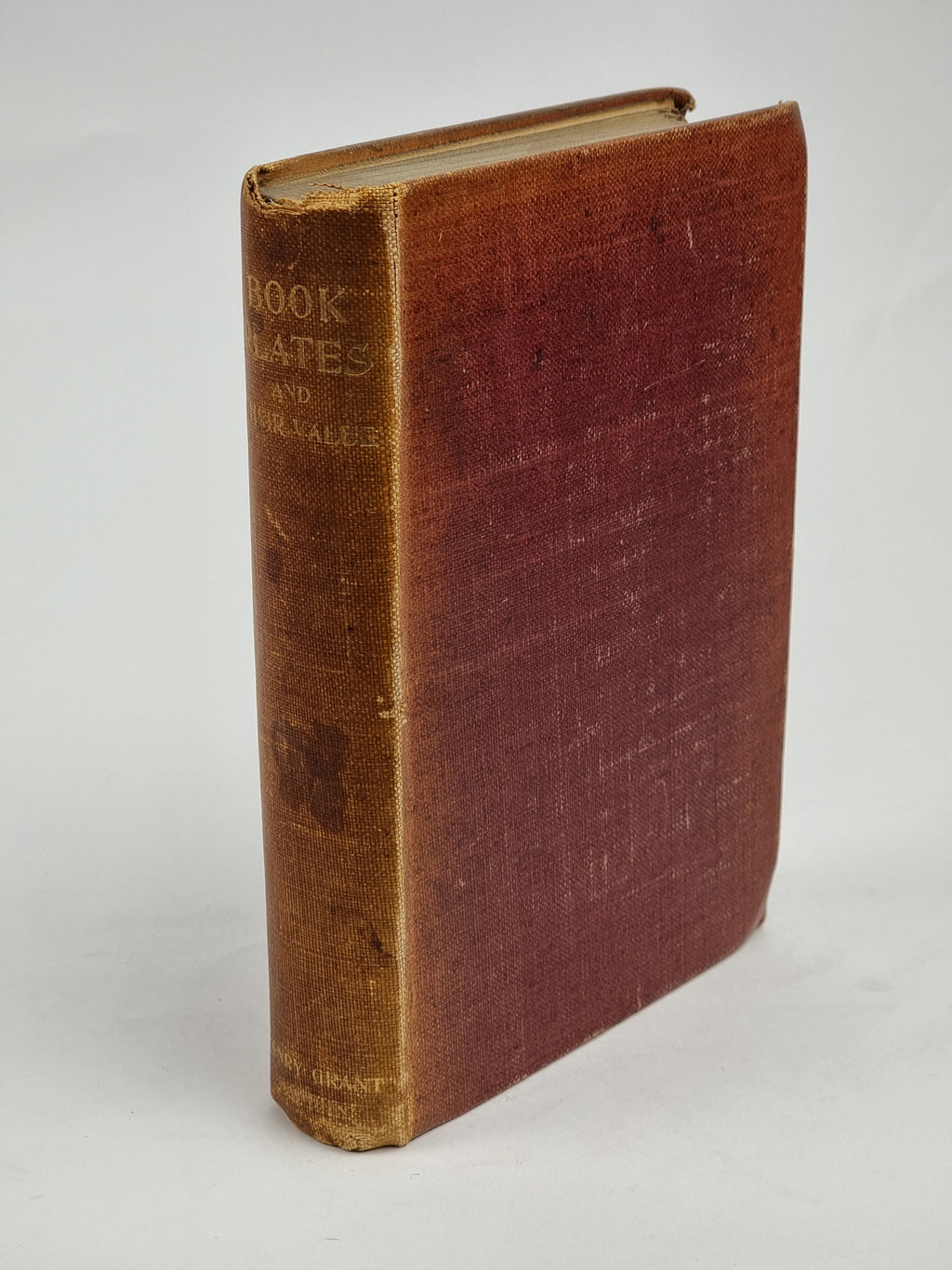 Book Plates and Their Value, J. H. Slater — 1st Edition