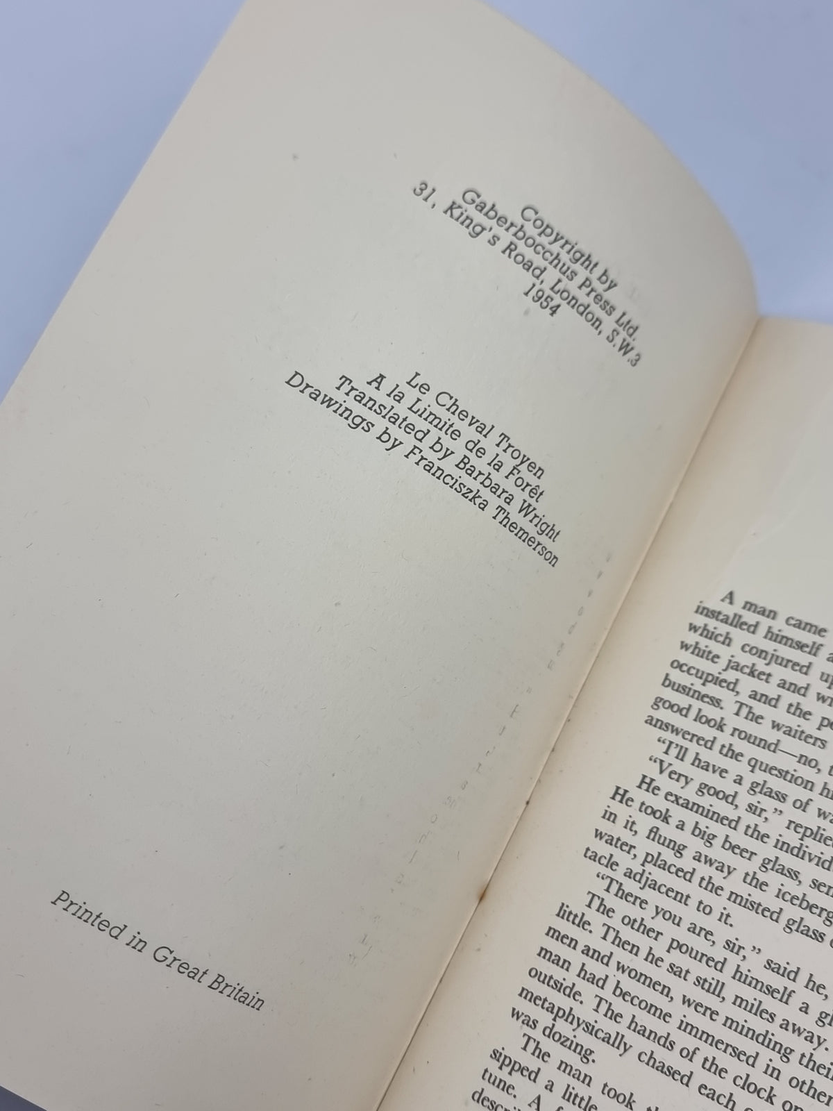 The Trojan Horse & At the Edge of the Forest, Raymond Queneau