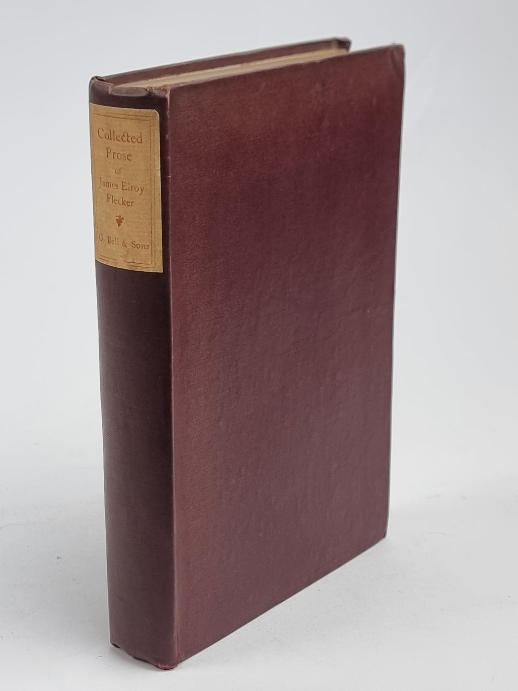 Collected Prose, James Elroy Flecker — 1st Edition