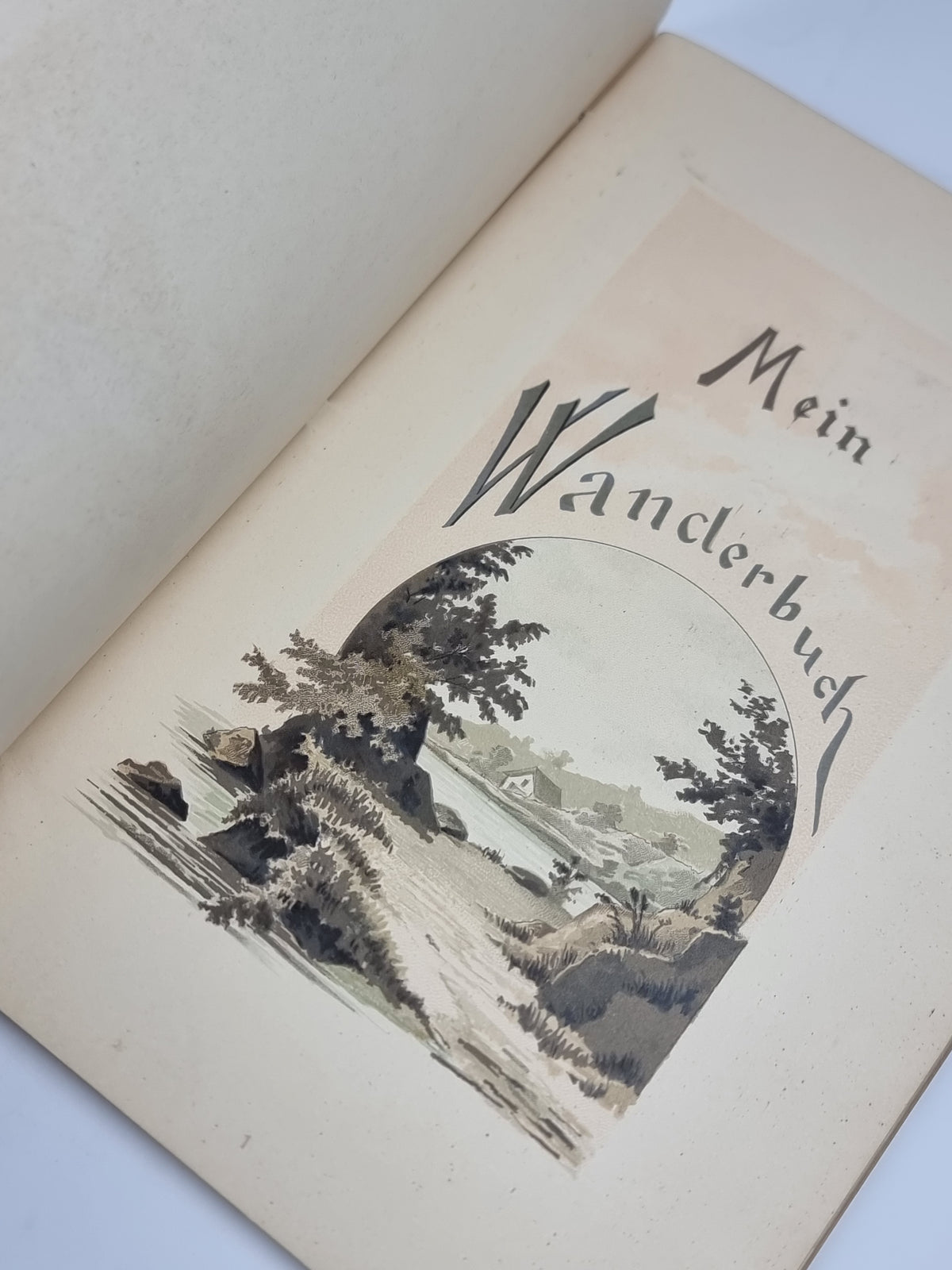 Mein Wanderbuch, S. D. Schlatter — 1st Edition