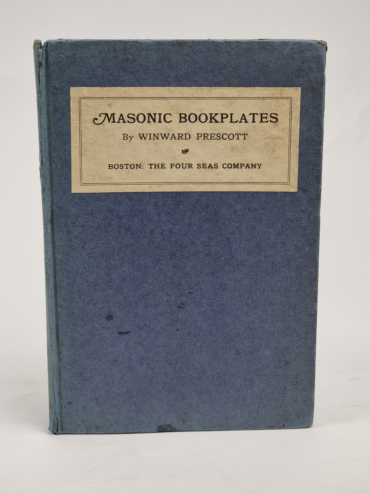 Masonic Bookplates, Winward Prescott — 1st Edition