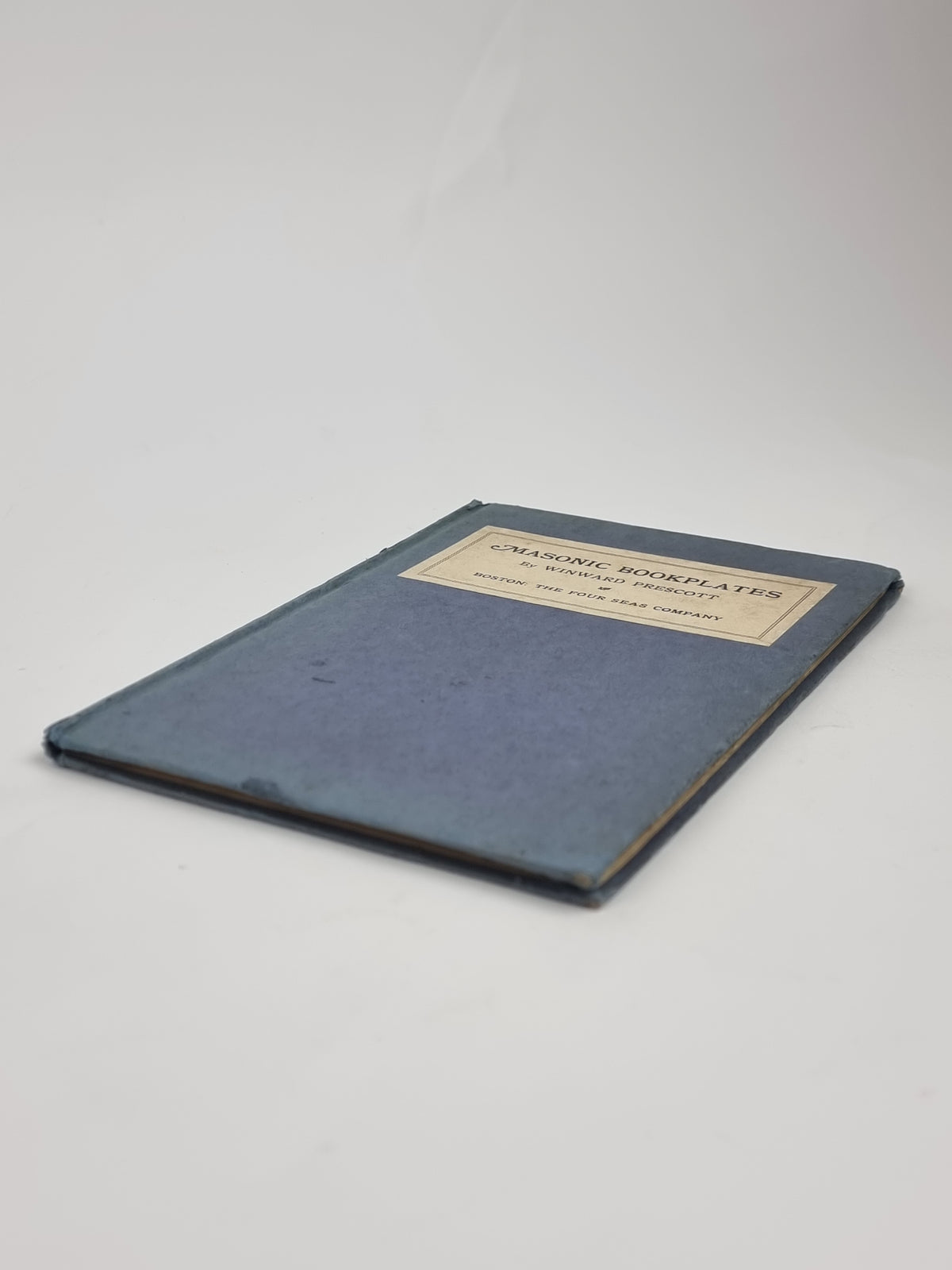 Masonic Bookplates, Winward Prescott — 1st Edition